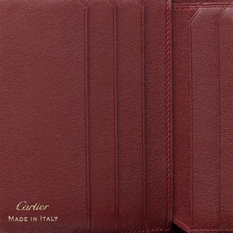 pochette cartier marcello cuoio|cartier portafoglio multiplo.